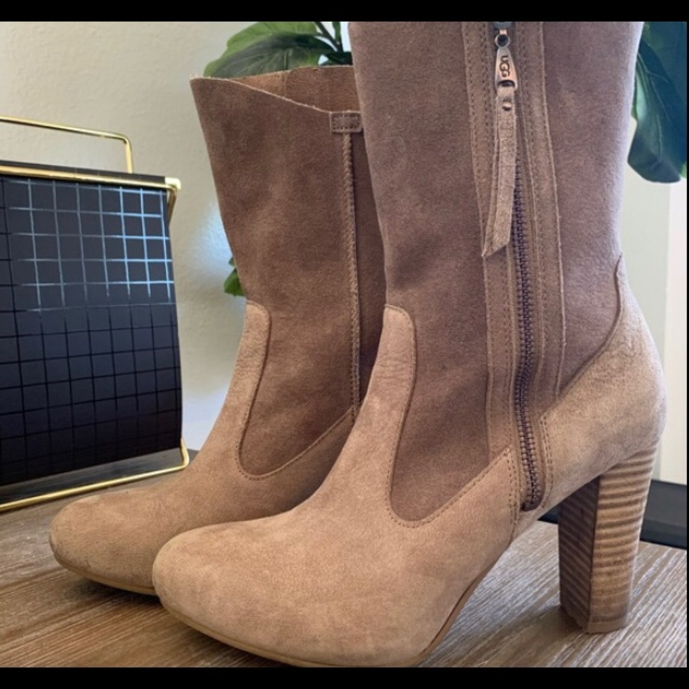 Ugg heeled boots